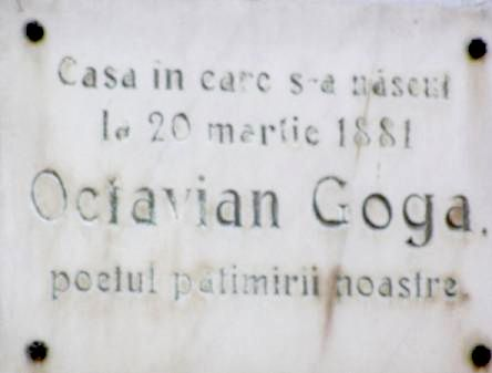 Casa Memoriala Octavian Goga