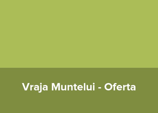Oferta cu tichete de vacanta/vouchere