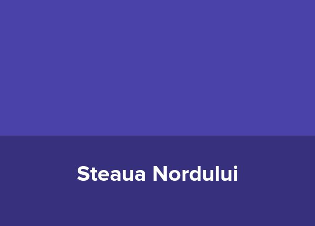 Casute tip camping Steaua Nordului