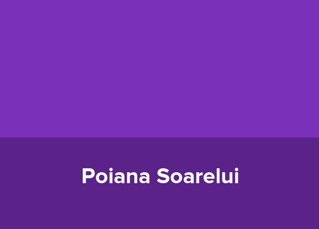 Stana turistica Poiana Soarelui