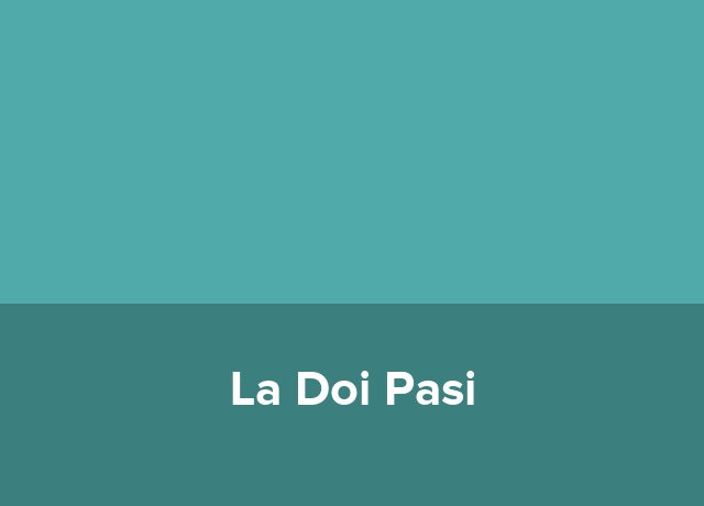 Ponton plutitor La Doi Pasi