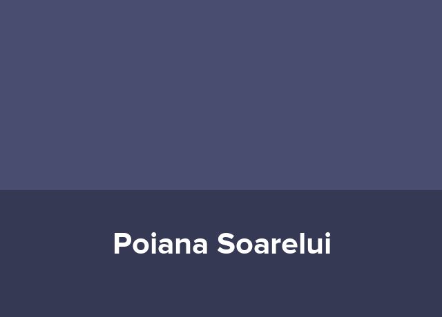 Stana turistica Poiana Soarelui