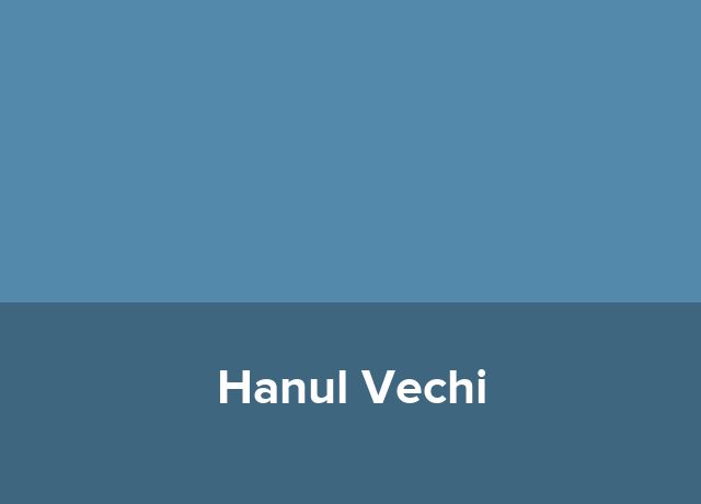 Ponton plutitor Hanul Vechi
